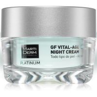 MartiDerm Platinum GF Vital-Age інтенсивний нічний крем 50 мл