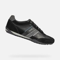 Black men's sneakers Geox Wells - Men's