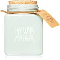 My Flame Minty Bamboo Hakuna Matata ароматна свещ 6x9 см