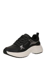 SKECHERS Niske tenisice 'Hazel 2'  crna / srebro