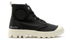 Palladium Pampa Hi Zip Organic Black M - Unisex - Tenisky Palladium - Čierne - 79101-008-M - Veľkosť: 37
