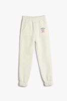 Koton Girl's White Sweatpants