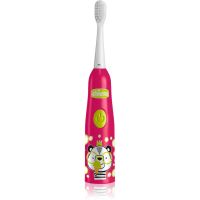Chicco Electric Toothbrush 3y+ bateriový dětský zubní kartáček pro děti Panda 1 ks