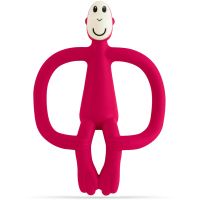 Matchstick Monkey Teething Toy and Gel Applicator прорізувач з пензликом 2 в 1 Ruby 1 кс