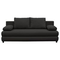 P & B ROZKLÁDACÍ POHOVKA, textil, antracitová