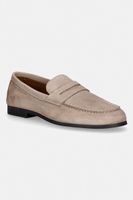 Tommy Hilfiger mokasíny dámske semišové FLEXIBLE SLIM SUEDE LOAFER