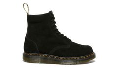 Dr. Martens Berman Suede Leather Ankle Pánske - Topánky Dr. Martens - Čierna - DM27688001-9 - Size: 9
