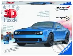 3D Dodge Challenger SRT Hellcat Widebody - puzzle z kategorie 3D puzzle