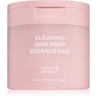 House of Hur Clearing Skin Prep Essence Pad reinigende Peeling-Pads mit feuchtigkeitsspendender Wirkung 140 ml