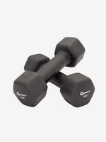 Worqout Neopren Dumbell 2kg Súlyzók Fekete