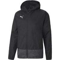 Puma TEAM GOAL 23 TRAINING RAIN JACKET Мъжко яке, черно, размер