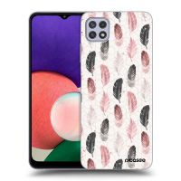 Silikónový čierny obal pre Samsung Galaxy A22 A226B 5G - Pírka 2