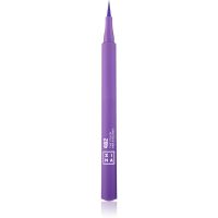 3INA The Color Pen Eyeliner Filzstift-Eyeliner Farbton 482 - Purple 1 ml