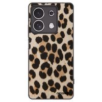 Silikónový čierny obal pre Xiaomi Redmi Note 13 4G - Brown Tiger
