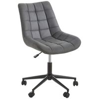 Carryhome OTOČNÁ STOLIČKA, sivá, čierna