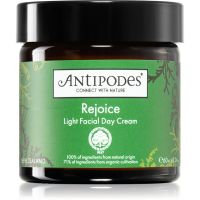 Antipodes Rejoice Light Facial Day Cream lahka vlažilna dnevna krema 60 ml