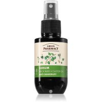 Green Pharmacy Birch Buds & Castrol Oil Care Serum serum przeciw łupieżowi 100 ml