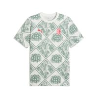 PUMA AC Milan ftblCulture T-Shirt mit Print Herren, Accessoires, Weiß, M