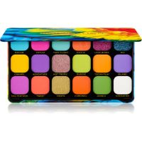 Makeup Revolution Forever Flawless paleta sjenila za oči nijansa Bird of Paradise 18 x 1.1 g