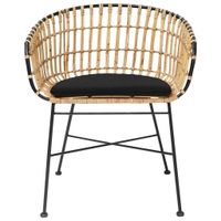 Livetastic RATANOVÉ KŘESLO, přírodní materiály, přírodní barvy