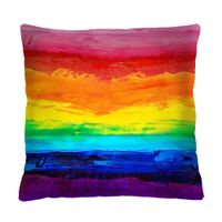 Bertoni Home Unisex's Square Pillow Colourful