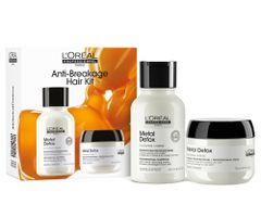 Cestovná sada pre farbené a poškodené vlasy Loréal Professionnel Séria Expert Metal Detox Mini Duo Kit - L’Oréal Professionnel + darček zadarmo
