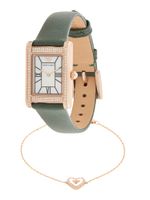 Emporio Armani Analogni sat  rozo zlatna / zelena / crna / bijela