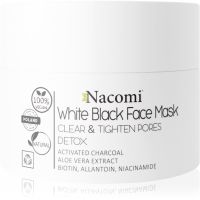 Nacomi White & Black čistiaca pleťová maska 50 ml