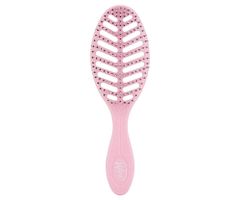 Kefa na rozčesávanie a fúkanie vlasov z organického materiálu Wet Brush Speed Dry Go Green - ružová + darček zadarmo
