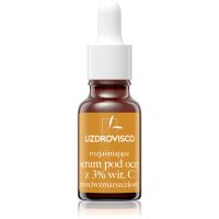 Uzdrovisco Eyebright Brightening Eye Serum posvetlitveni serum za predel okoli oči z vitaminom C 15 ml