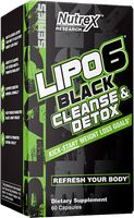 Nutrex Lipo 6 Black Cleanse & Detox 60 kapslí