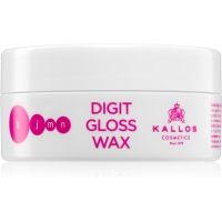 Kallos KJMN Professional Digit Gloss Wax восък за оформяне за блясък и мекота на косата 100 мл.