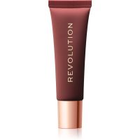 Makeup Revolution Juicy Peptide balzam za ustnice s peptidi odtenek Nude Latte 8 ml