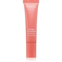 INIKA Organic Tinted Lip Serum Peptide + Ceramide serum do ujednolicania kolorytu skóry do ust odcień Blush 10 ml