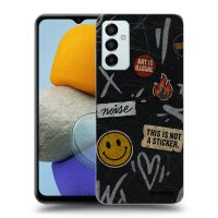 Silikónový prehľadný obal pre Samsung Galaxy M23 5G - STICKERS x TAGS