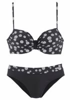 LASCANA Bikini  morsko plava / bijela
