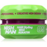 Nish Man 05 stylingový vosk s keratinem 150 ml