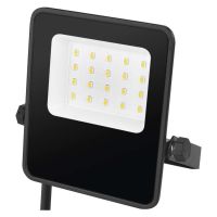 LED reflektor VISIO, 10 W, černý, neutrální bílá
