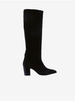 Women's black suede heeled boots Högl Dress Up - Women