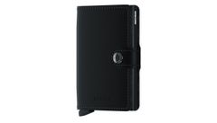 Secrid Miniwallet Matte Black Unisex - Peňaženka Secrid - Čierna - MM-Black-One-size - Size: One size