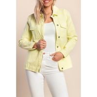 Jeansjacke, Gelb