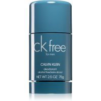 Calvin Klein CK Free dezodorant w sztyfcie (bez alkoholu)  bez alkoholu dla mężczyzn 75 ml