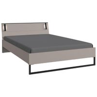 Carryhome POSTEĽ, 160/200 cm, sivá, Sahara