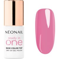 NEONAIL Ready In One 3in1 UV Gel Polish gel lak za nohte z diamantnim prahom odtenek 10 One Pink Spark 7.2 ml
