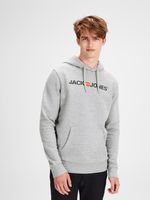 Jack & Jones Majica dugih rukava siva