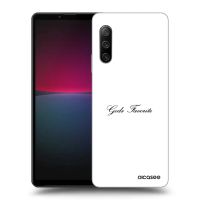 Silikónový prehľadný obal pre Sony Xperia 10 IV 5G - Gods Favorite