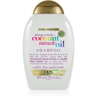 OGX Coconut Miracle Oil krepilni šampon za poškodovane lase s kokosovim oljem 385 ml