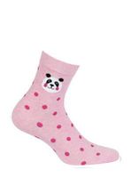 Gatta G44.01N Cottoline girls' socks patterned 33-38 rose 392