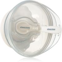 Kikkaboo Suction Bowl with Spoon миска з ложкою з кришкою 4 m+ Beige 1 кс