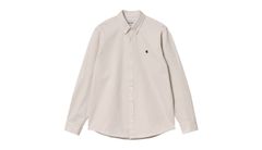 Carhartt WIP L/S Madison Cord Shirt Moonbeam Pánske - Košeľa Carhartt WIP - Krémová - I023339_2DU_XX-S - Size: S